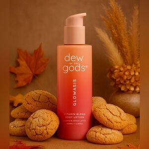 Dew of the Gods Glowasis Vitamin Blend Body Lotion - Pumpkin Sugar Cookie